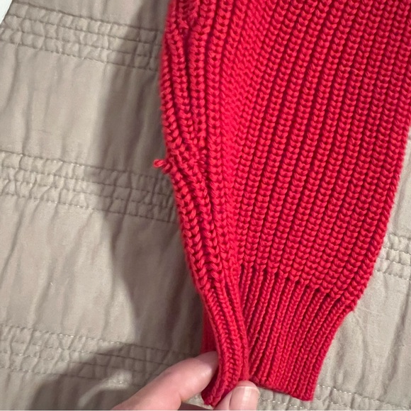 Appleseed's Red Classic Crewneck Sweater - Picture 5 of 7